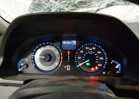 2012 Honda Odyssey Ex-L z USA, uszkodzony, nr VIN 5FNRL5H63CB134110